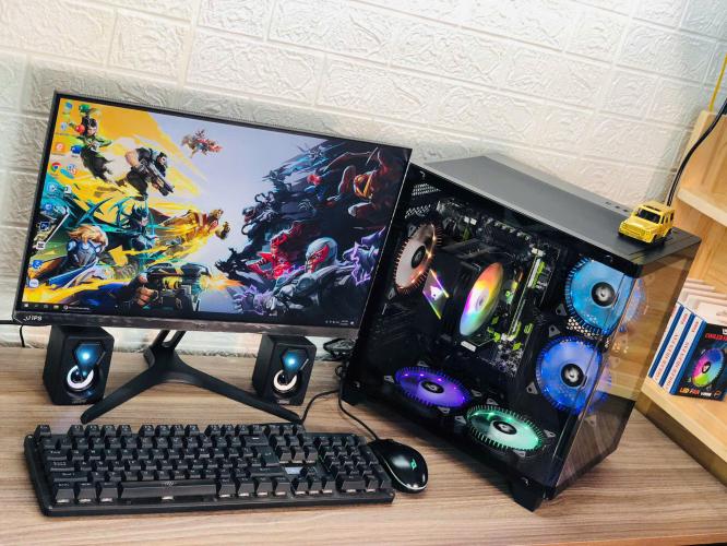 Bộ Giả lập 10Acc E5 2666v3 | 16G | 256G |GTX 750Ti 4G | Màn 24in